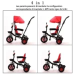 Tricycle évolutif pour enfant de 1 à 5 ans – Image 3