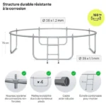 Trampoline de Jardin - ZIPRO – Image 2